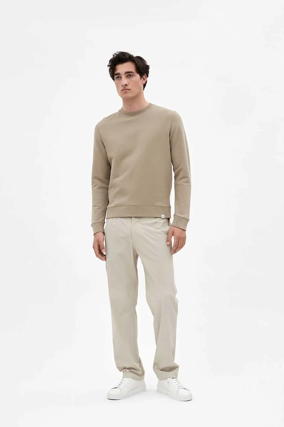 Norse Projects Vagn Classic Crew Sweatshirt in Sand