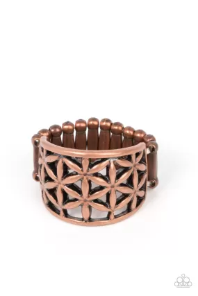 Paparazzi Gardenia Gazebo - Copper Ring