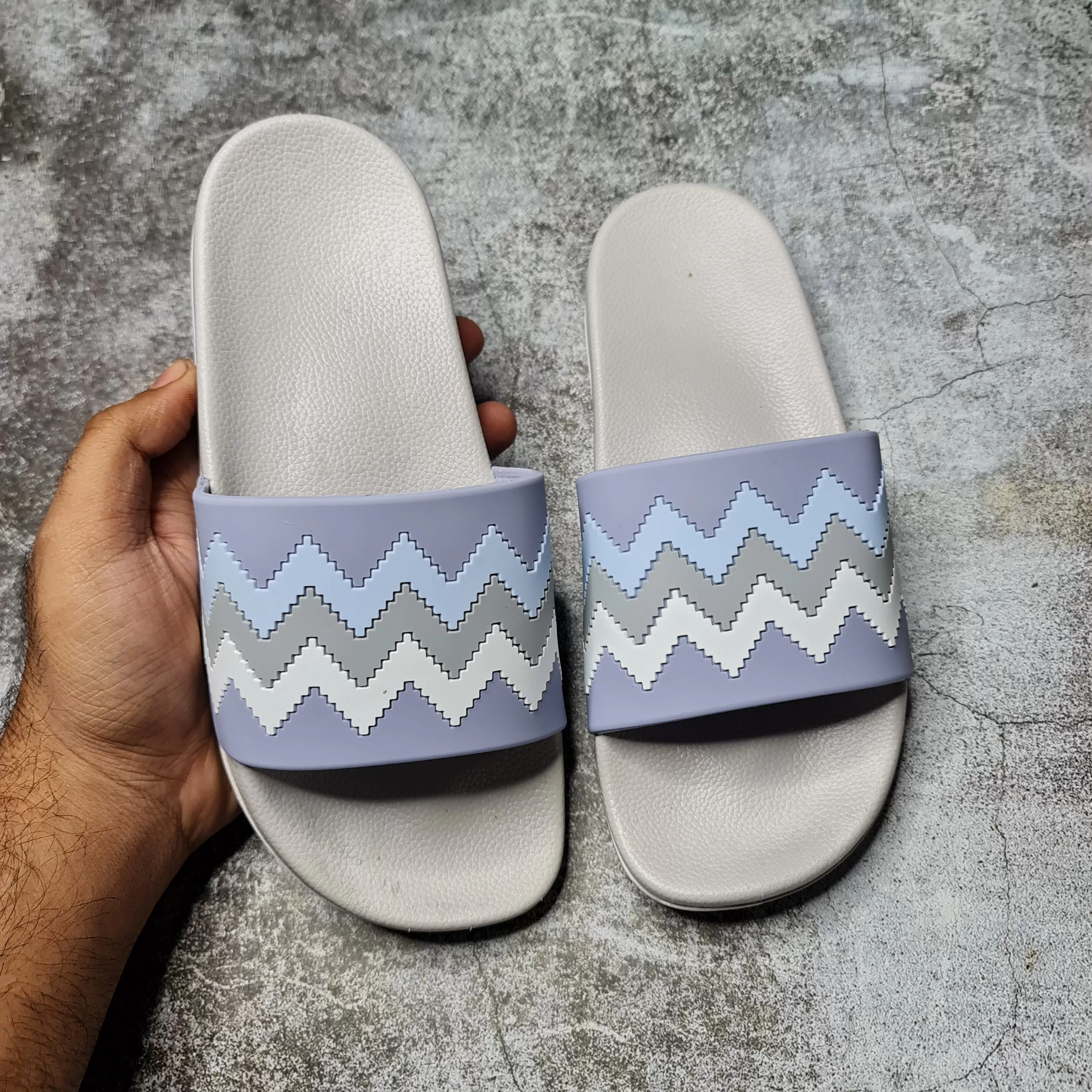 Pattern Casual Slides