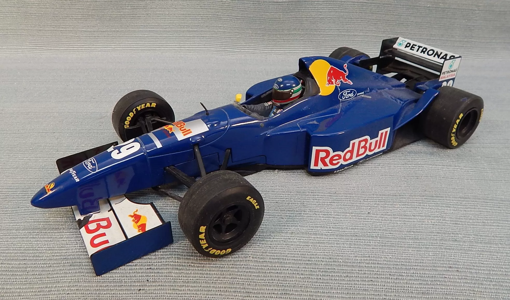 Paul's Model Art Red Bull Model Race Car