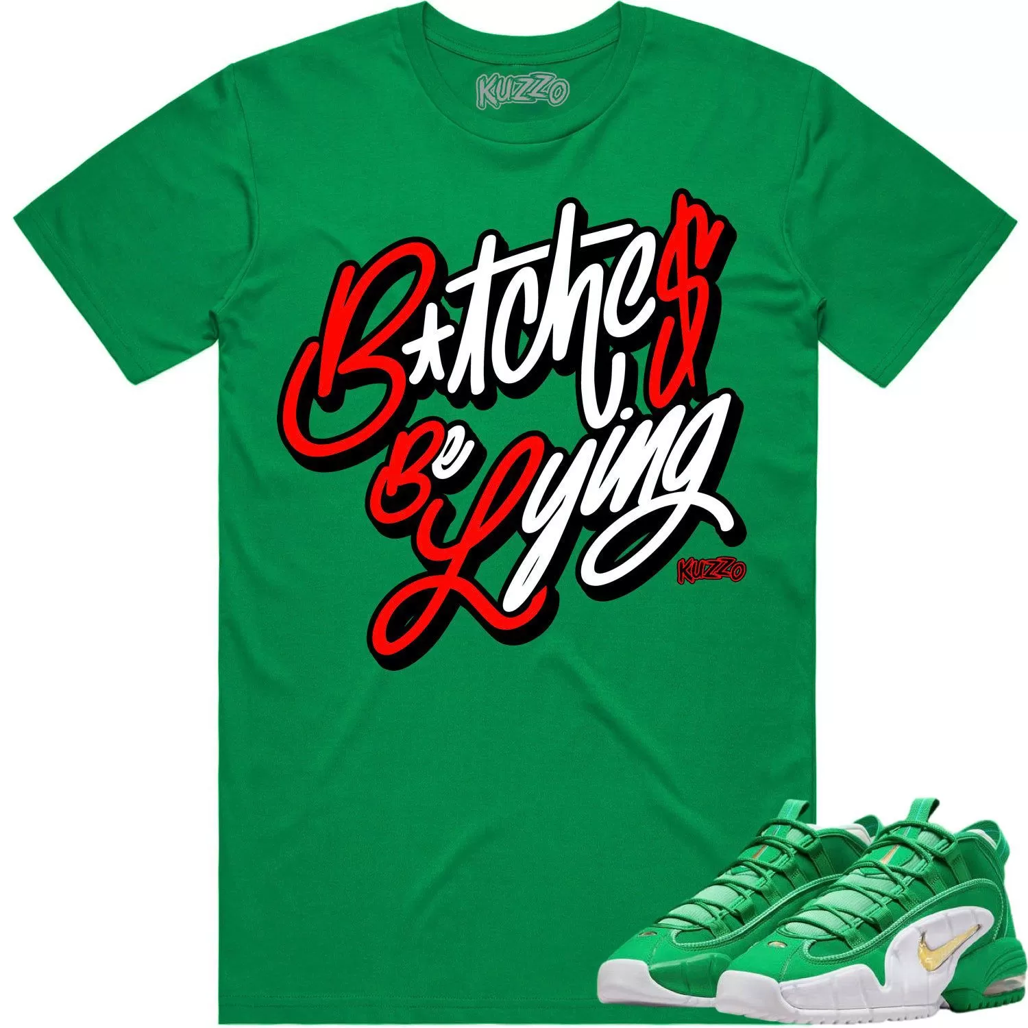 Penny 1 Stadium Green 1s Shirt to Match - RED BBL