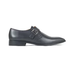 'Pierre' Vegan Monk Shoe by Zette Shoes - Black