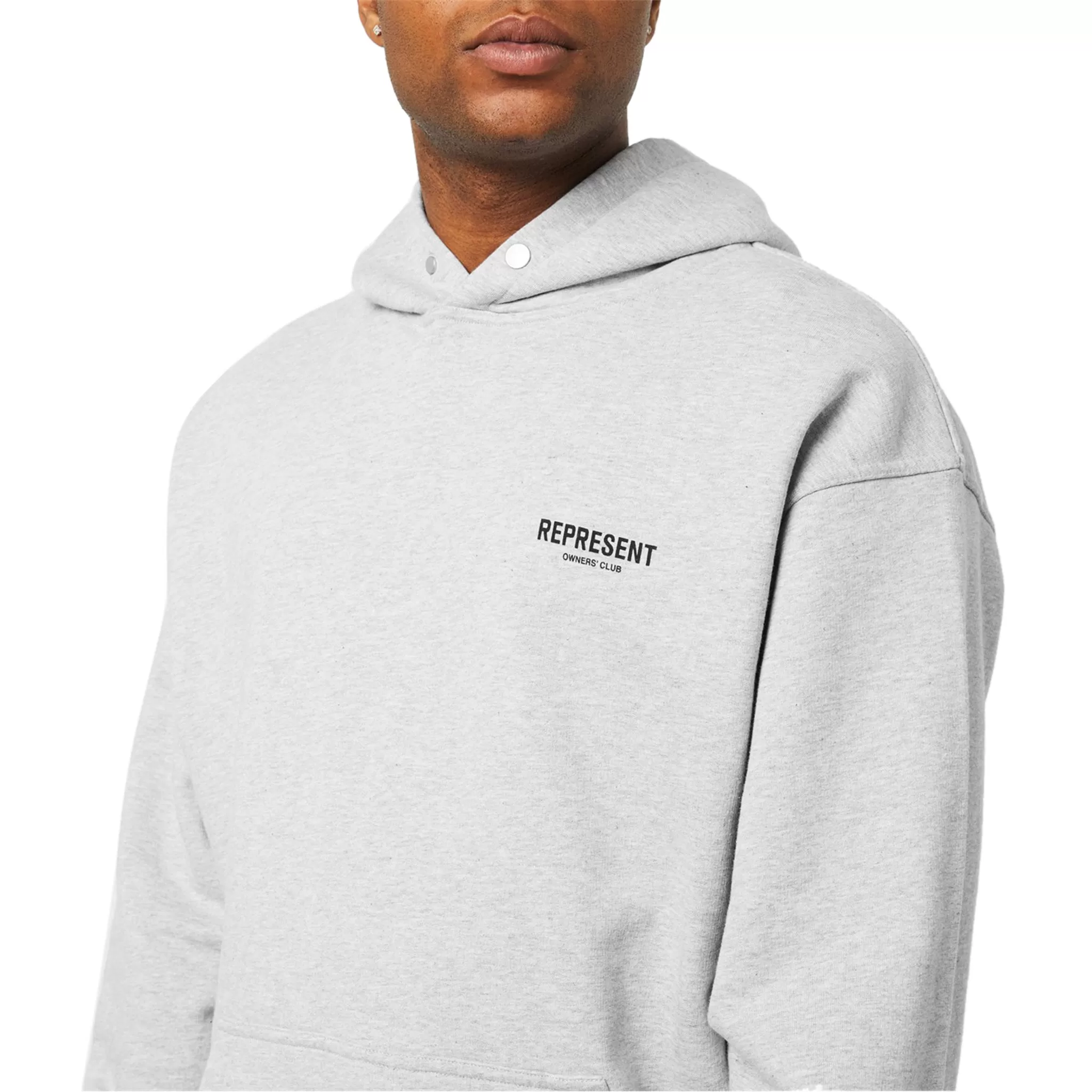 Represent Owners Club Ash Grey Hoodie