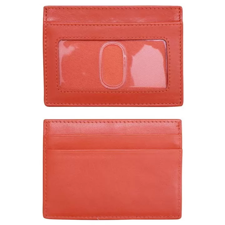 RFID Leather Credit Card/ID Holder