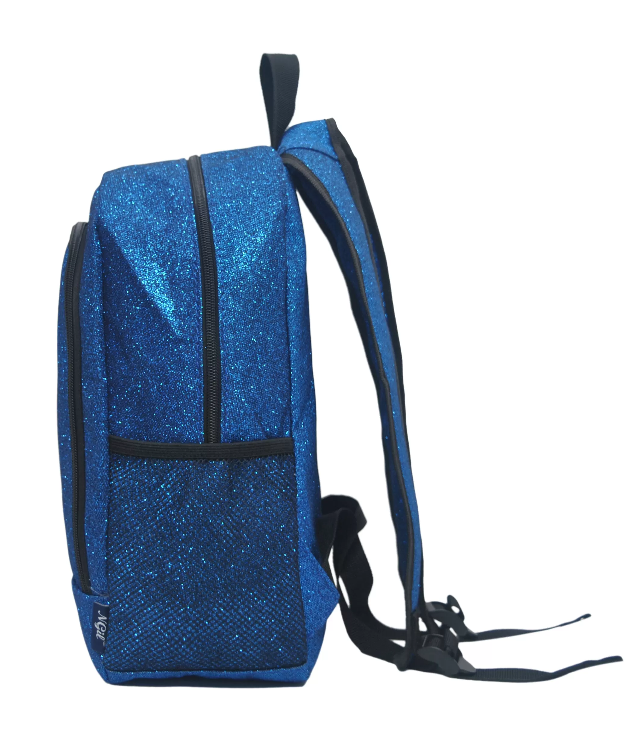 Royal Blue Glitter NGIL Canvas Backpack