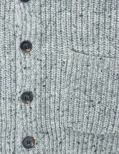 Schott NYC - Wool Blend Heathered Cardigan