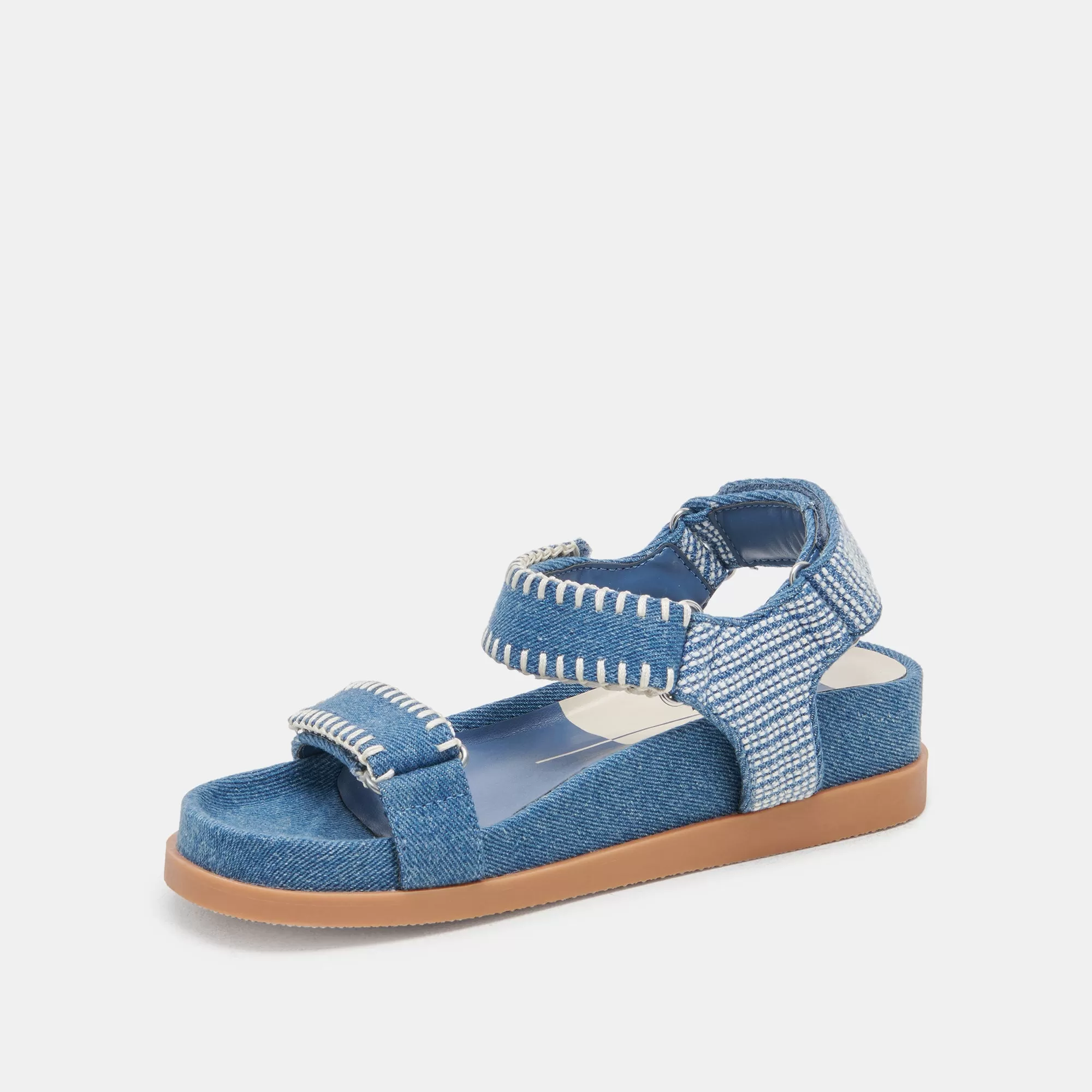 SENORA SANDALS BLUE MULTI DENIM