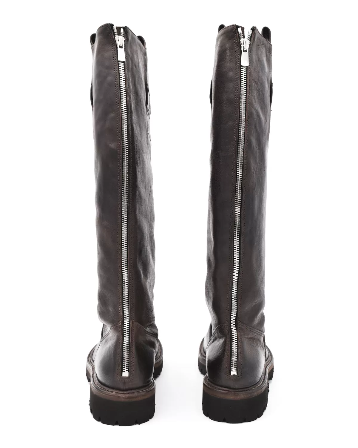 Shoto Washed Brown Tall Boot