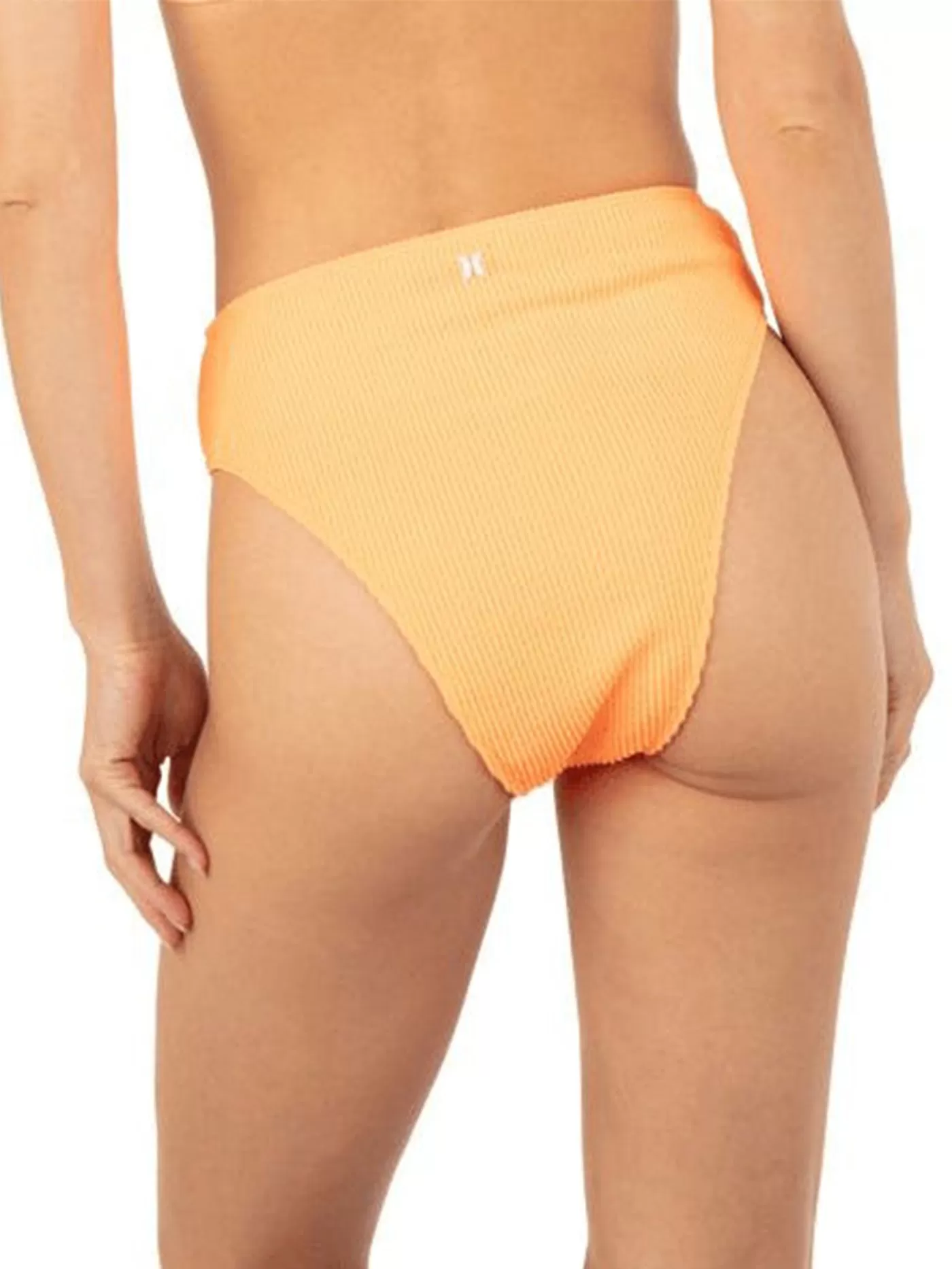 Solid Scrunch High Rise Cheeky Bikini Bottom