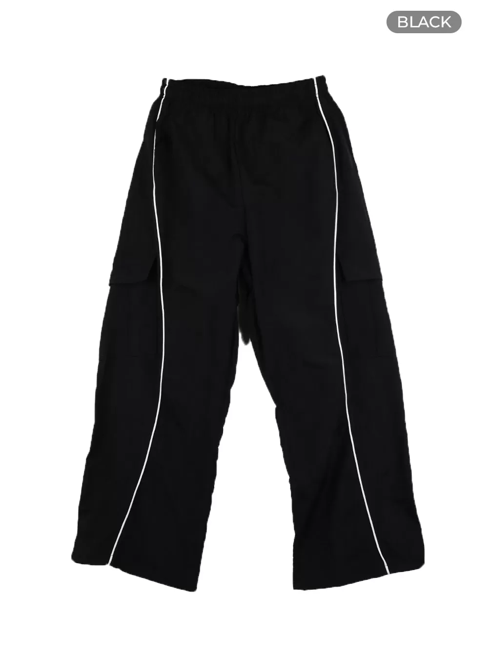 Sporty Wide Contrasting Trousers OM426