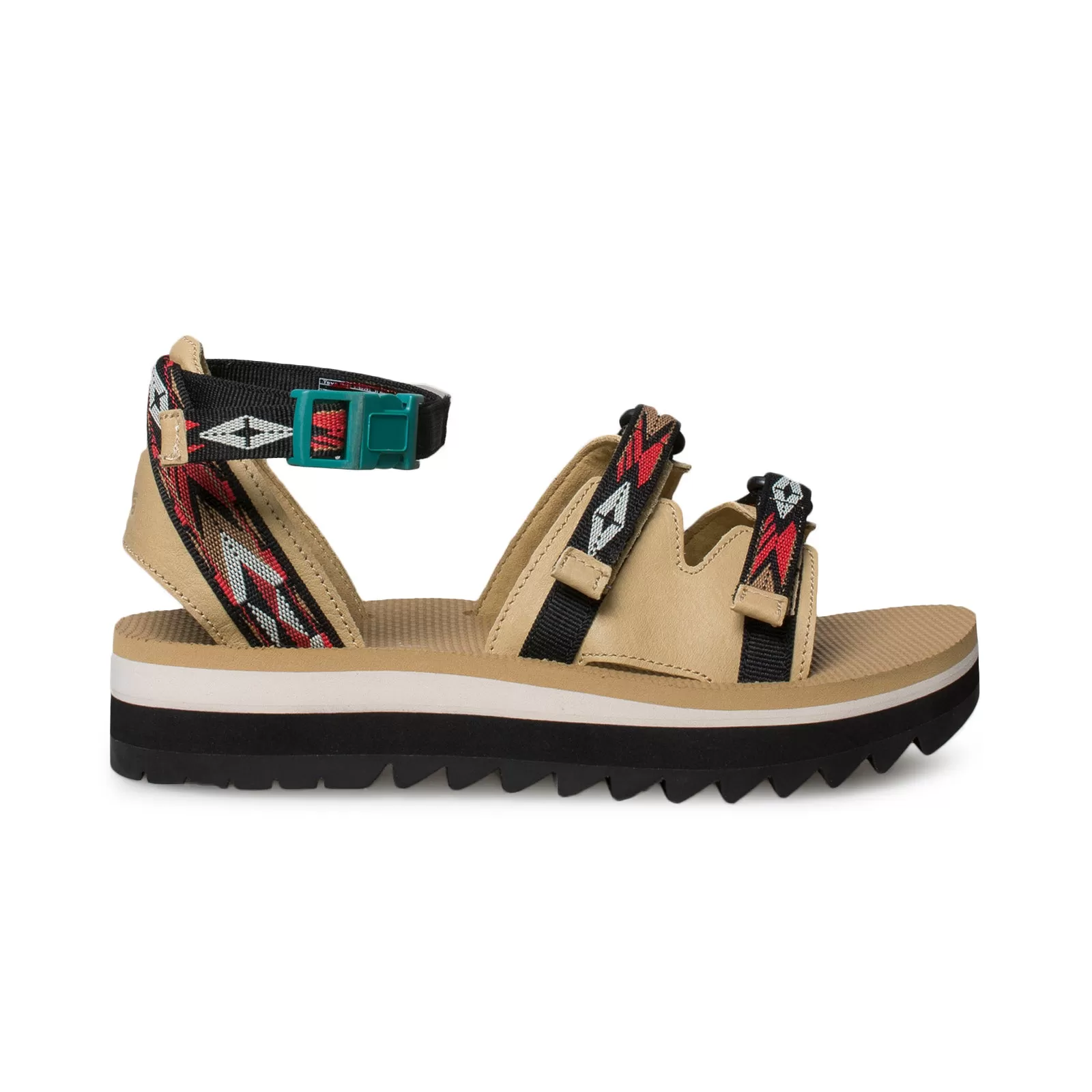 Teva Midform Ceres Double Diamond Firey Red Sandals - Women's