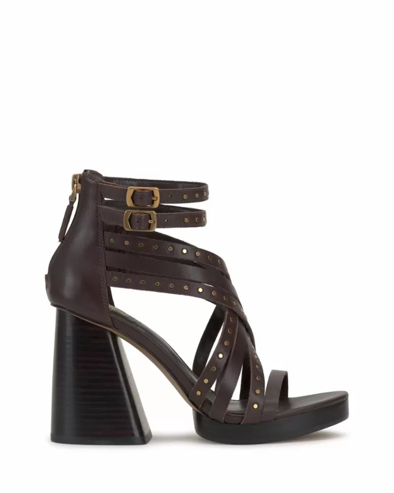 Vince Camuto NANTHIE ROOT BEER/BURNISHED LEA