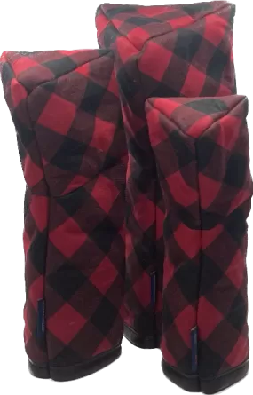 Waxed Canvas Series- Buffalo Plaid- DR, FW, HY