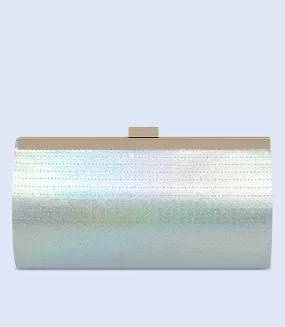 WB2406-AQUA-Women Snazzy Clutch