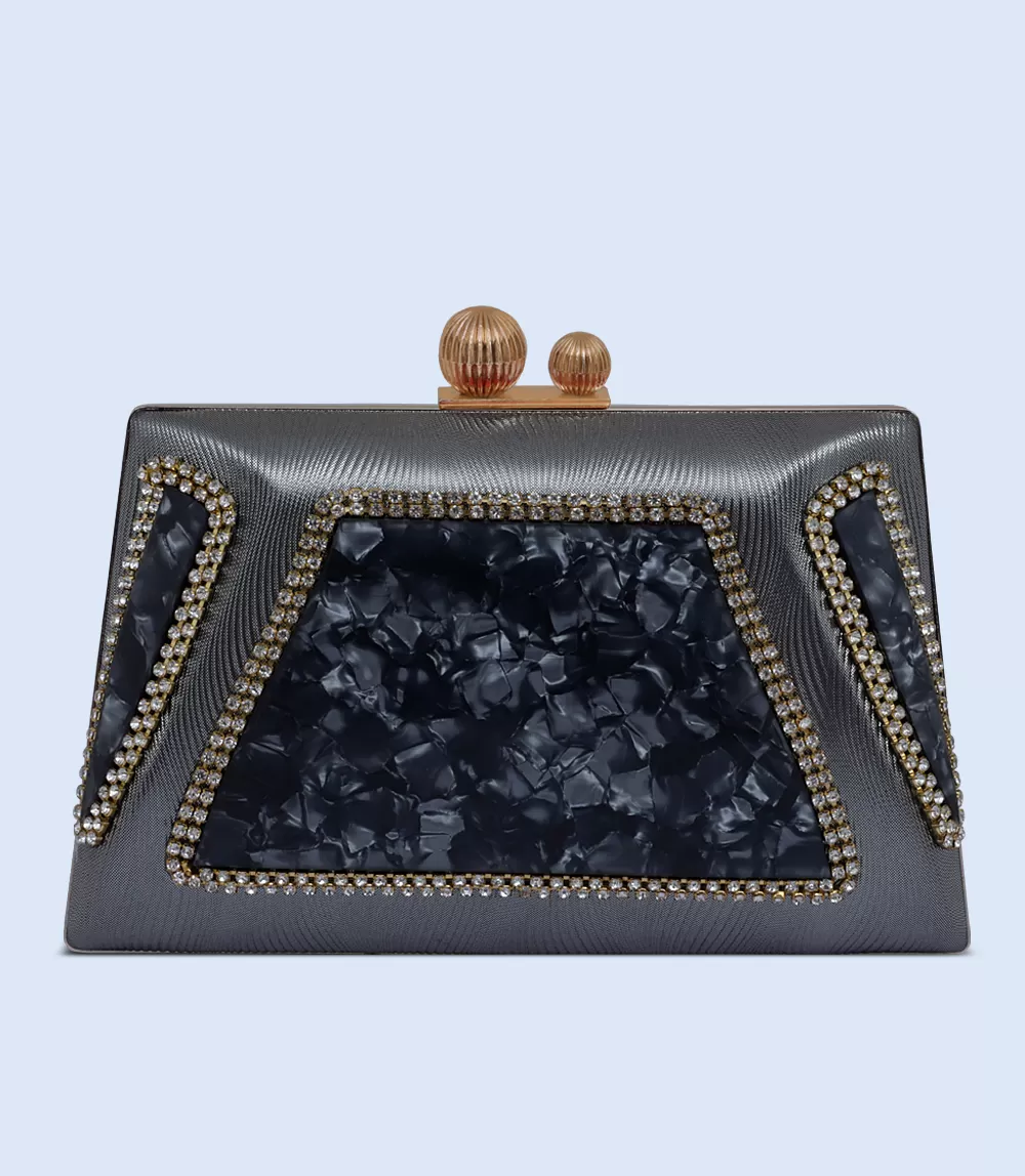 WB2503-GRANITE-Women Snazzy Clutch