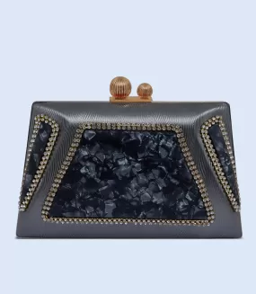 WB2503-GRANITE-Women Snazzy Clutch