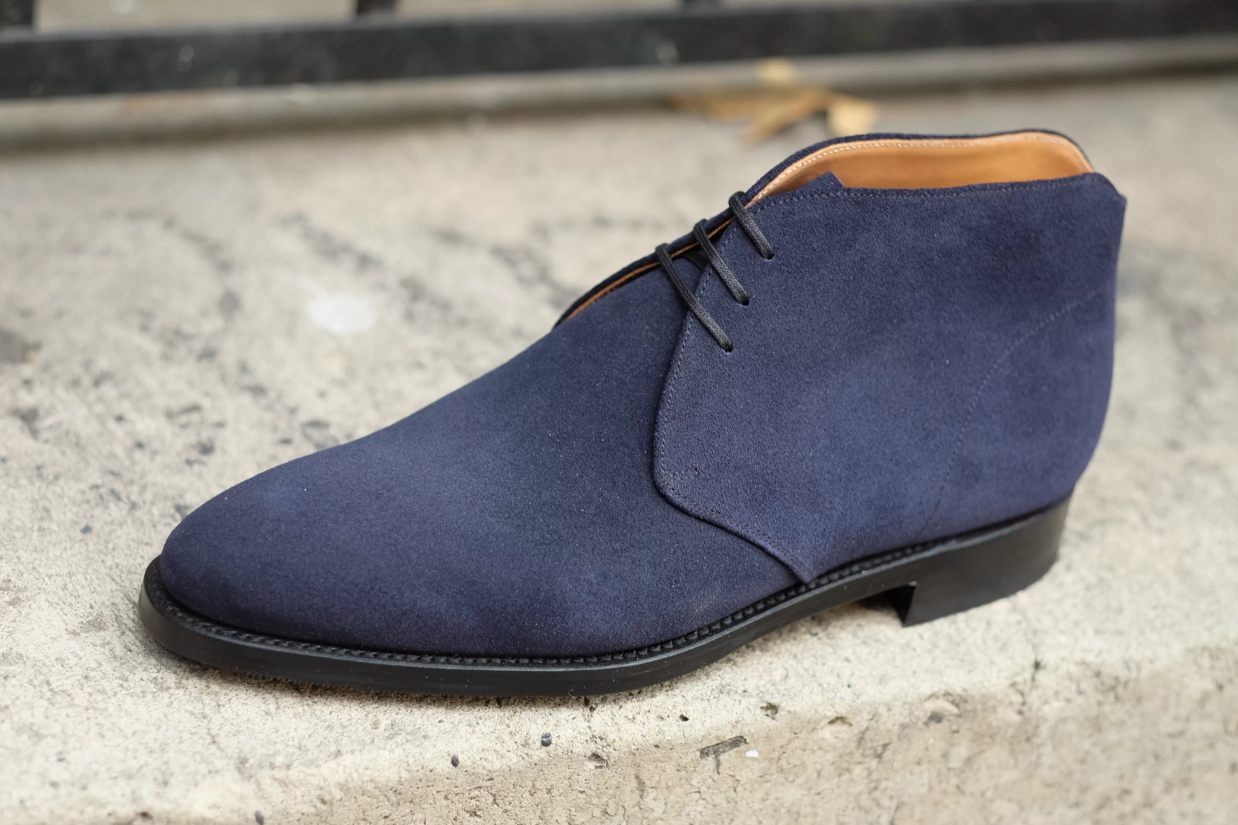 Whatcom - Dark Sapphire Suede