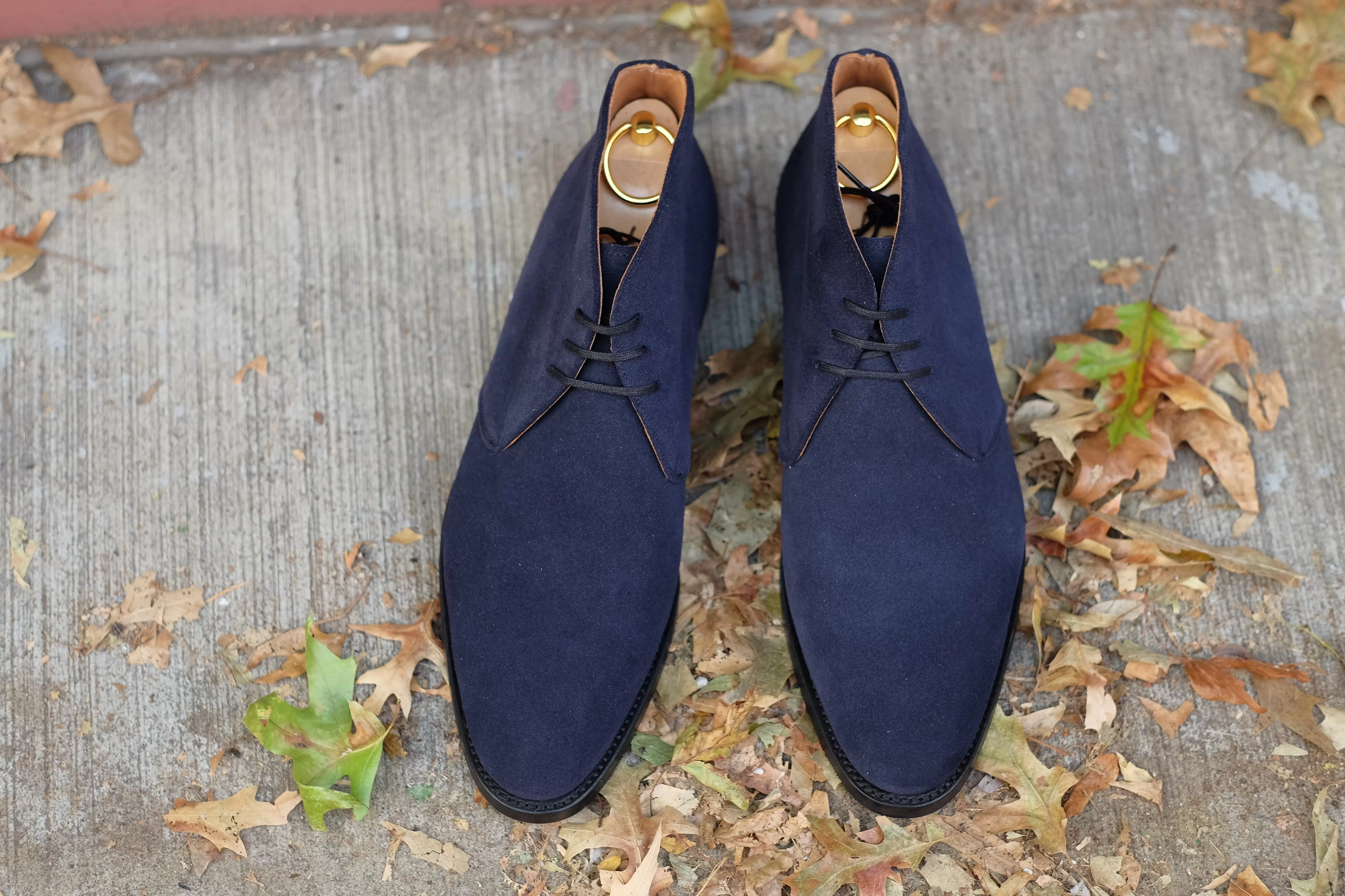 Whatcom - Dark Sapphire Suede