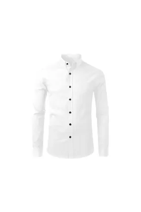 White Casual Dress Shirt