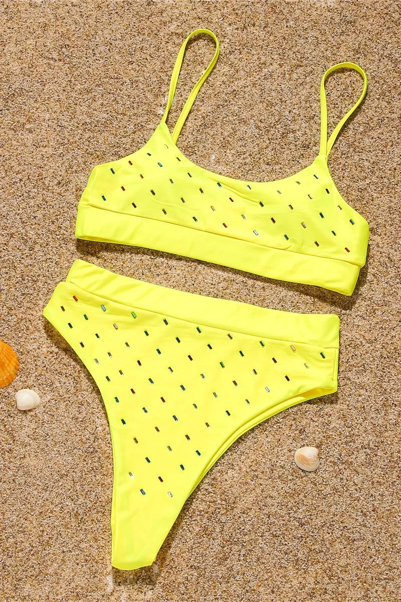 Women Two Piece Bikini Swimsuit Swimwear Swim Bathing Suit