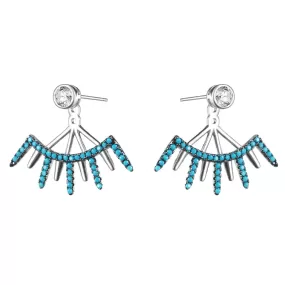 Women's Fashion CZ Earring Jackets